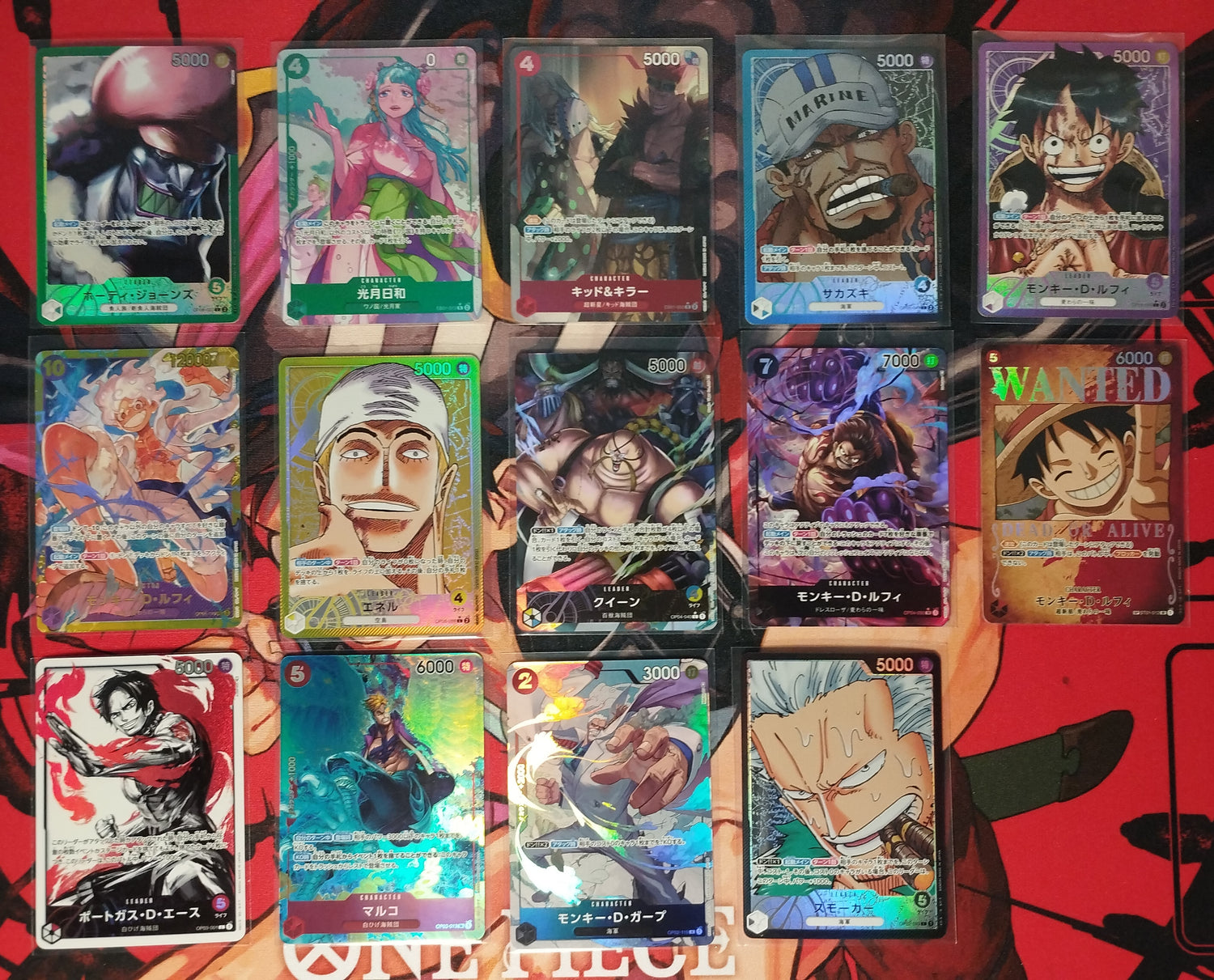 One Piece cartes à l'unité