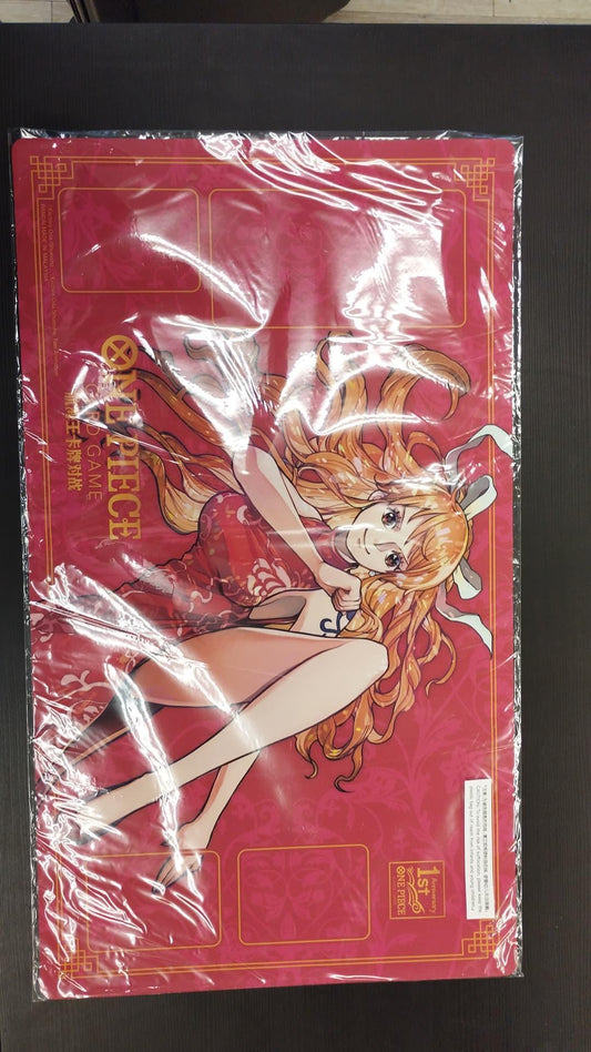 Playmat One Piece Card Game Nami 1st Anniversary Chinese